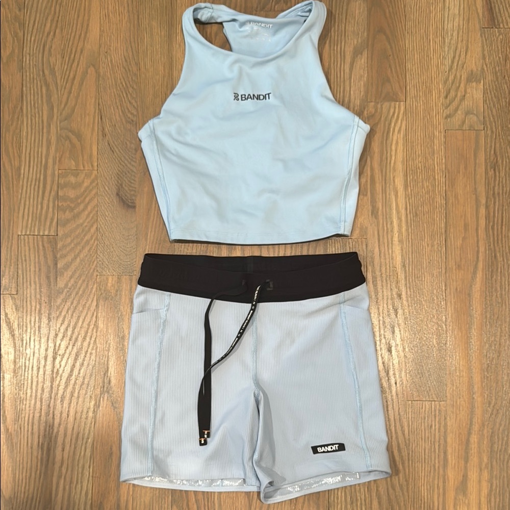 Women Bandit Running Bra and Shorts Set (Sold Out Online)